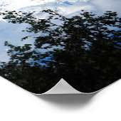 Denali Alaska Mountain Snow Foto Poster (Ecke)