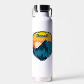 Denali Alaska Sunrise Trinkflasche (Vorne)