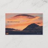 Denali an der MitternachtsVisitenkarte Visitenkarte (Rückseite)