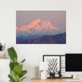 Denali bei Sunrise Poster (Heimbüro)