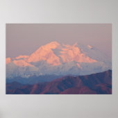 Denali bei Sunrise Poster (Vorne)