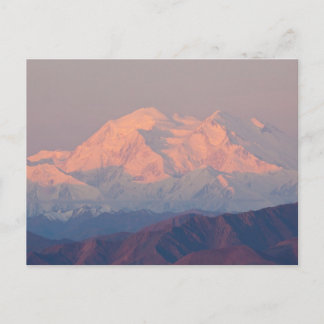 Denali bei Sunrise Postkarte