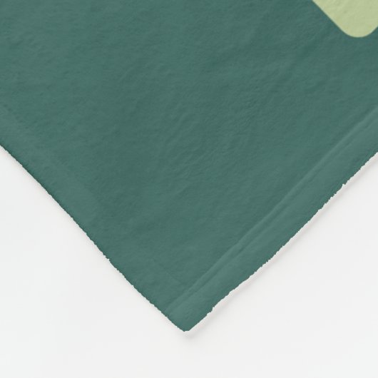 Denali Borough Map Fleece Blanket (Ecke)