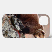 Denali Braunbär Case-Mate iPhone Hülle (Rückseite (Horizontal))