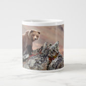 Denali Braunbär Jumbo-Tasse (Vorderseite)