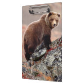 Denali Braunbär Klemmbrett (Links)