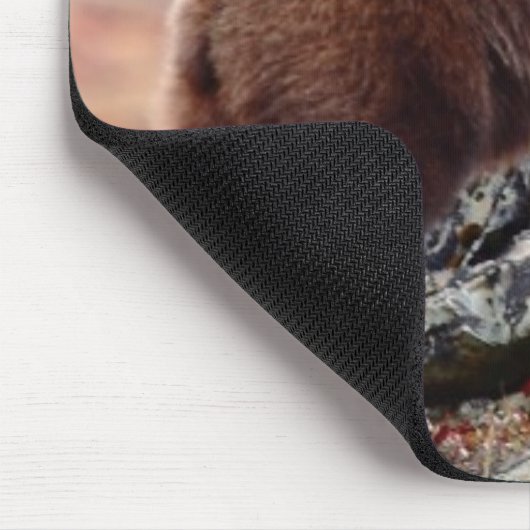 Denali Braunbär Mousepad (Ecke)