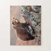 Denali Braunbär Puzzle (Vertikal)