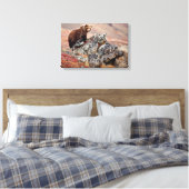Denali Brown Bear Leinwanddruck (Insitu (Schlafzimmer))