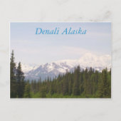 Denali, Denali Alaska Postkarte (Vorderseite)
