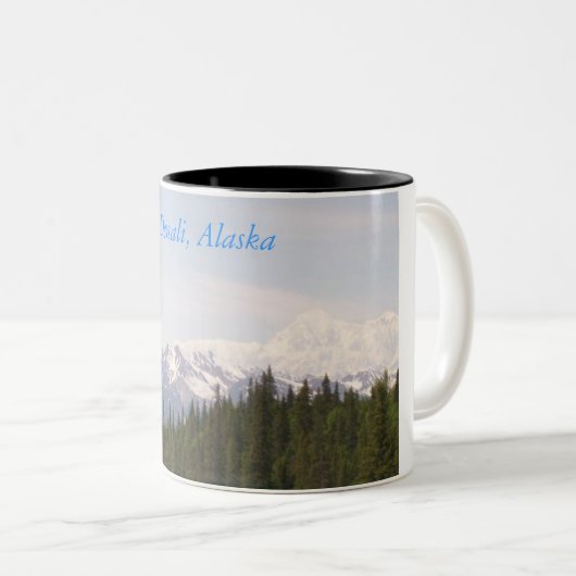Denali, Denali, Alaska Zweifarbige Tasse (VorderseiteRechts)