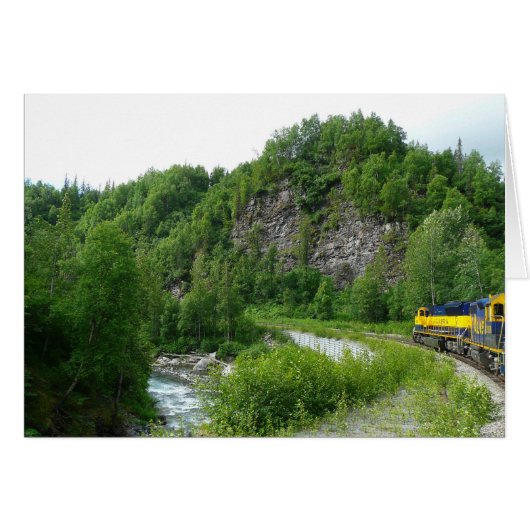 Denali Express Alaska Bahn Urlaub Fotografie (Vorderseite (Horizontal))