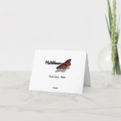 Denali Express Alaska Bahn Urlaub Fotografie Dankeskarte (Rückseite)