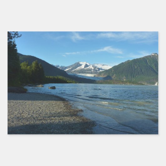 Denali Express Alaska Bahn Urlaub Fotografie Geschenkpapier Set (Vorderseite 3)