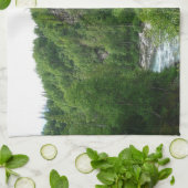 Denali Express Alaska Bahn Urlaub Fotografie Geschirrtuch (Gefaltet)