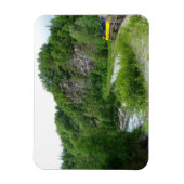 Denali Express Alaska Bahn Urlaub Fotografie Magnet (Vertikal)