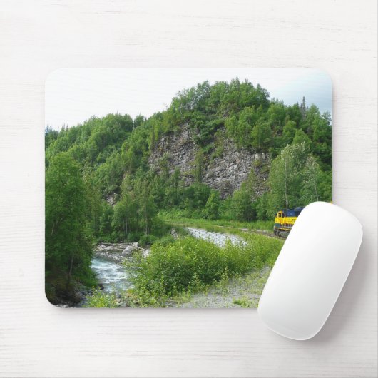 Denali Express Alaska Bahn Urlaub Fotografie Mousepad (Mit Mouse)