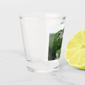 Denali Express Alaska Bahn Urlaub Fotografie Schnapsglas (Links)