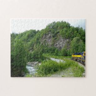 Denali Express Alaska Zug Urlaubsfotografie Puzzle
