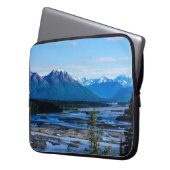 Denali-Gebirgskette Laptopschutzhülle (Vorderseite Links)