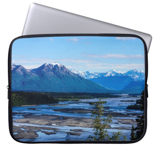 Denali-Gebirgskette Laptopschutzhülle (Vorderseite)