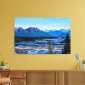 Denali-Gebirgskette Leinwanddruck (Insitu (Wohnzimmer))