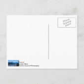 Denali-Gebirgskette Postkarte (Rückseite)