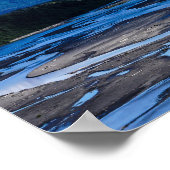Denali-Gebirgszug Poster (Ecke)