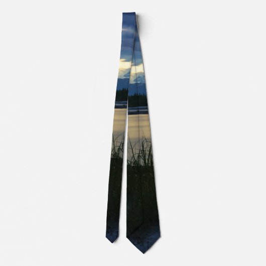 Denali Midnight Sunset Neck Tie Krawatte (Rückseite)