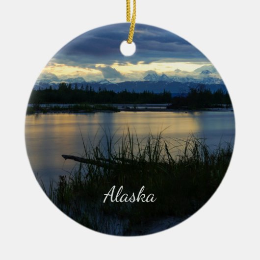 Denali Midnight Sunset Ornament (Vorne)