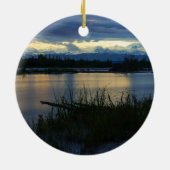 Denali Midnight Sunset Ornament (Hinten)
