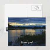 Denali Midnight Sunset Postkarte (Vorne/Hinten)
