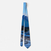 Denali Mountain Range Neck Tie Krawatte (Rückseite)