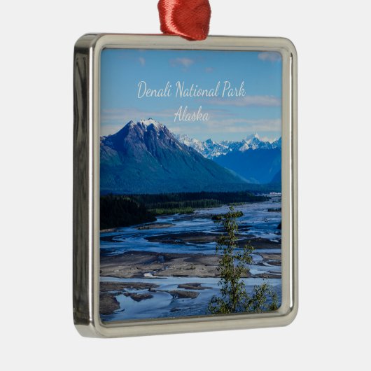 Denali Mountain Range Ornament Souvenir (Rechts)