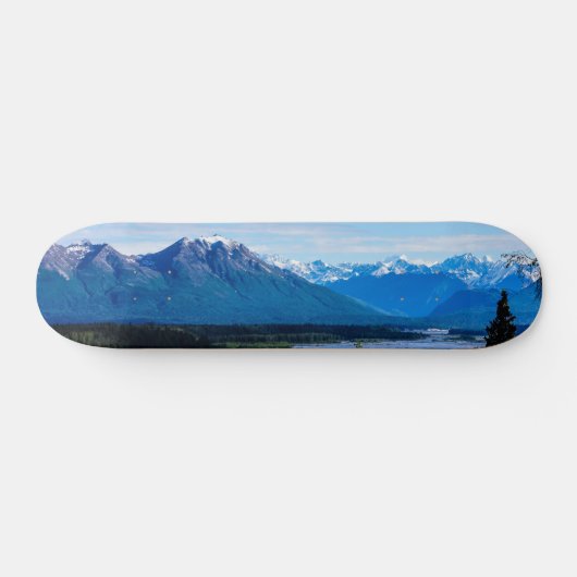 Denali Mountain Range Skateboard (Horizontal)