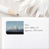 Denali Mountains Zollgebirge Rücksendeadressen-Auf (Insitu)