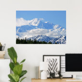 Denali/Mt McKinley Alaska Poster (Heimbüro)