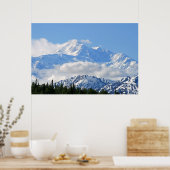 Denali/Mt McKinley Alaska Poster (Küche)