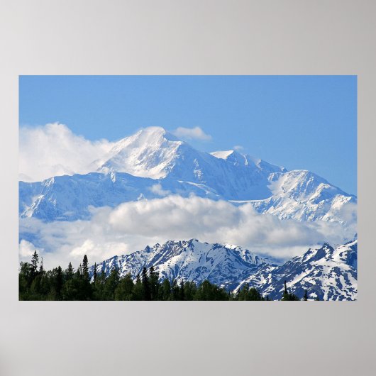 Denali/Mt McKinley Alaska Poster (Vorne)