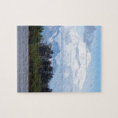 Denali, Mt McKinley, aus Fluss, Alaska, USA 1 Puzzle (Horizontal)