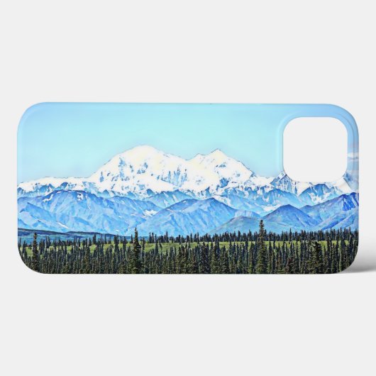 Denali (Mt. McKinley) Case-Mate iPhone Hülle (Rückseite (Horizontal))