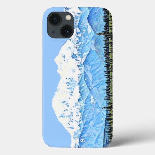 Denali (Mt. McKinley) Case-Mate iPhone Hülle (Rückseite)
