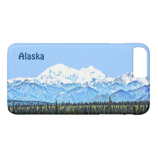 Denali (Mt. McKinley) Case-Mate iPhone Hülle (Rückseite (Horizontal))