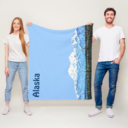 Denali (Mt. McKinley) Fleecedecke (Beispiel)