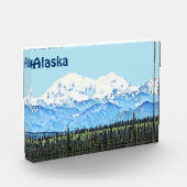 Denali (Mt. McKinley) Fotoblock (Links)