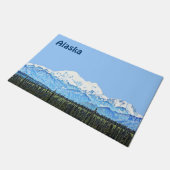 Denali (Mt. McKinley) Fußmatte (Schrägansicht)