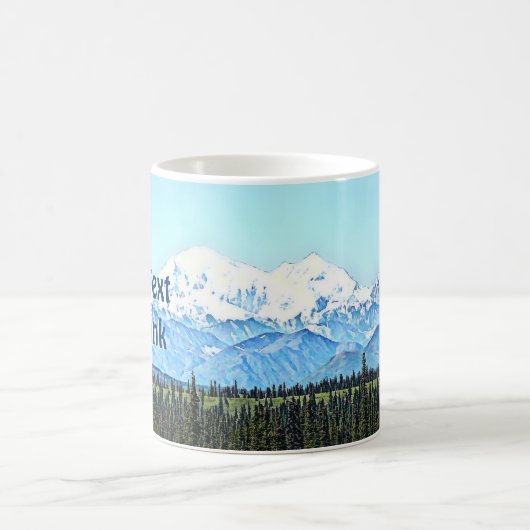 Denali (Mt. McKinley) Kaffeetasse (Mittel)