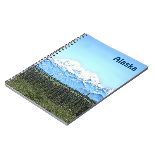 Denali (Mt. McKinley) Notizblock (Linke Seite)