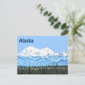 Denali (Mt. McKinley) Postkarte (Stehend Vorderseite)