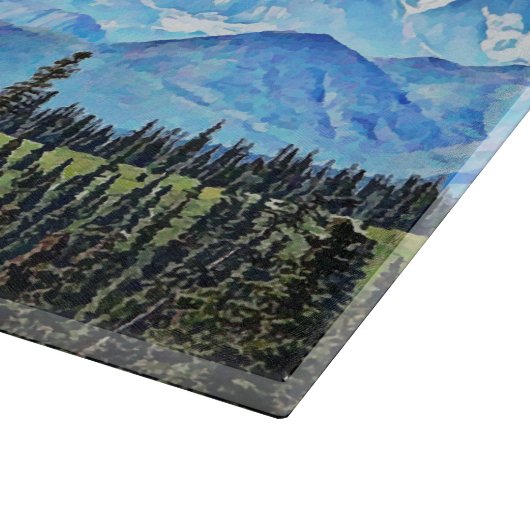 Denali (Mt. McKinley) Schneidebrett (Ecke)